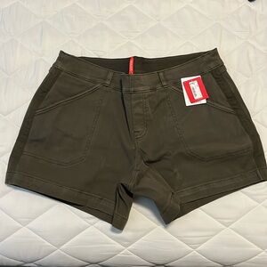 Spanx 4inch Twill shorts - pine